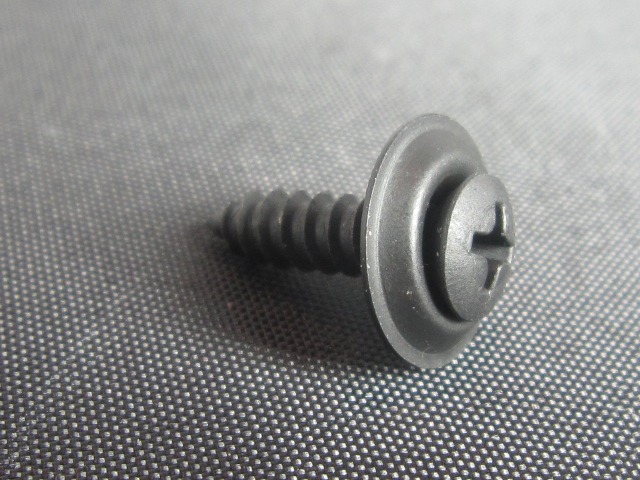(image for) #10 X 5/8 WITH # 8 PHILLIPS OVAL HEAD SEMS COUNTERSUNK WASHER TAPPING SCREW BLACK